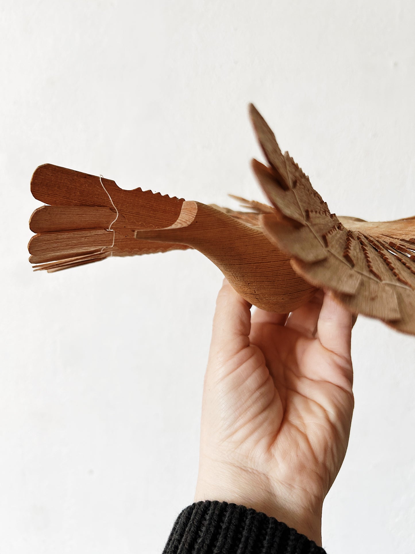 Stunning Hand Carved Hanging Sculpture