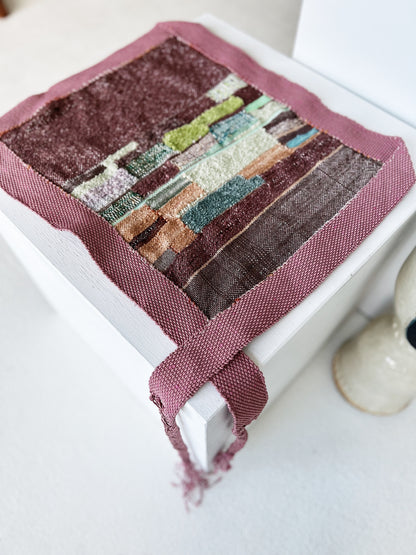 Jess Feury Weaving 'Rose Quartz'