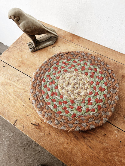 Vintage Woven Mats Set of Four
