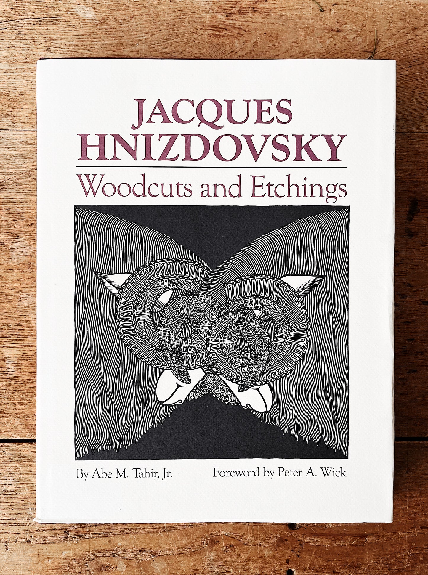 Vintage Jaques Hnizdovsky Book of Woodcuts