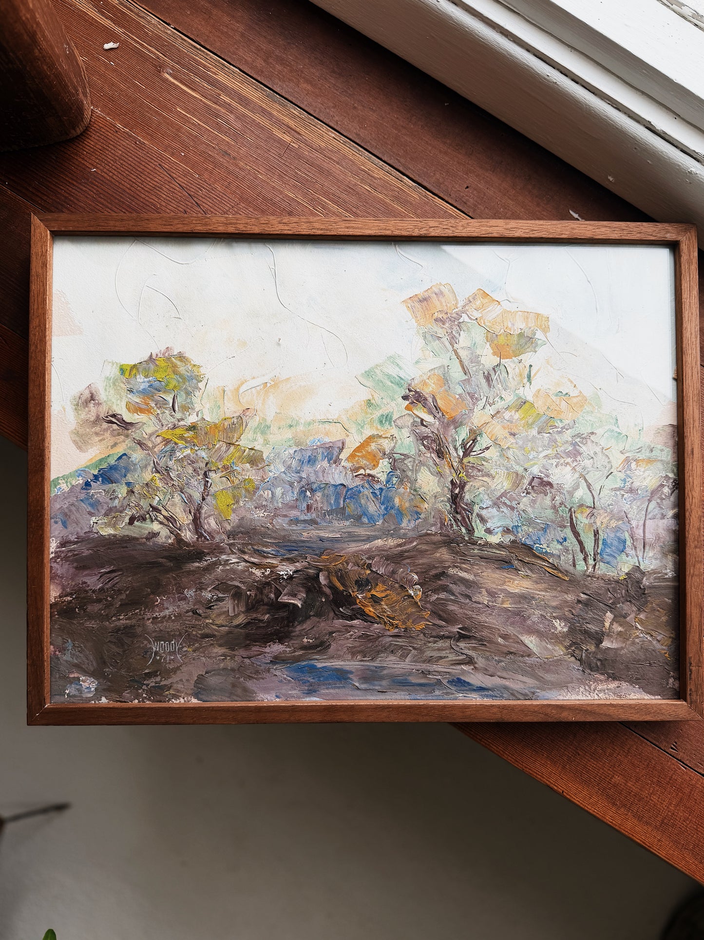 Original Woody Tallman Landscape Painting