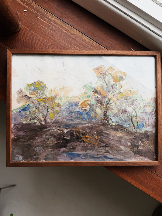 Original Woody Tallman Landscape Painting