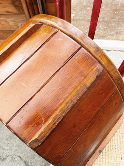 Handmade Round Low Table