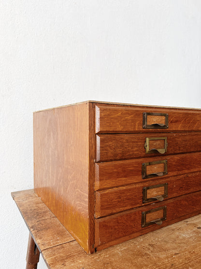 Vintage Flat File