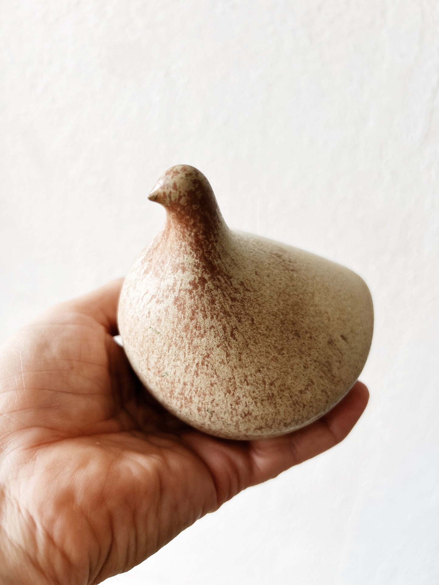 Modernist Handmade Pottery Bird