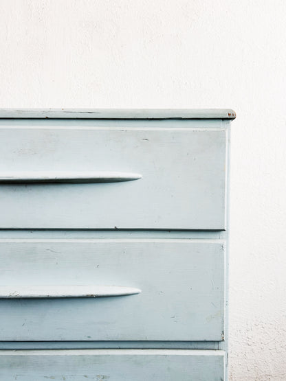 Mid Century Painted Wood Dresser