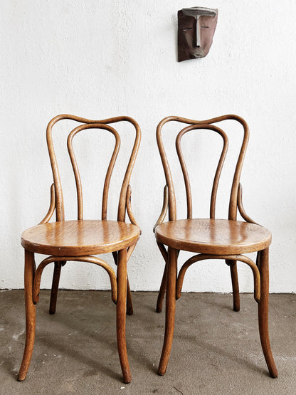 Antique Thonet Bentwood Chairs (PAIR)