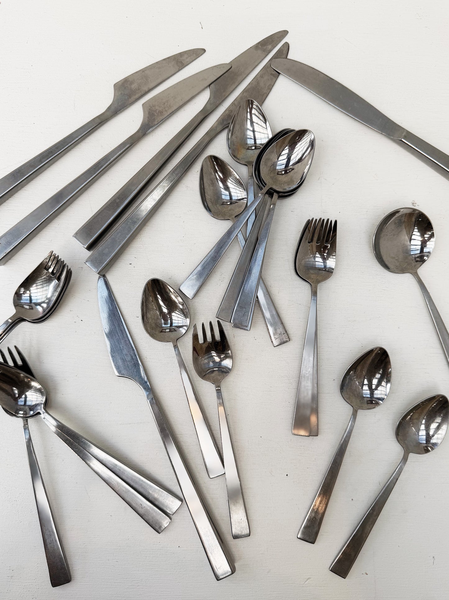 Mid Century Stainless Flatware Japan