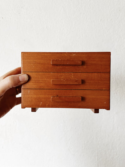 Mini Vintage Wood Drawers /Jewelry