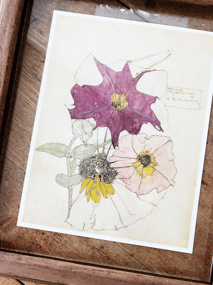 RESERVED Renee Macintosh Art Nouveau Prints