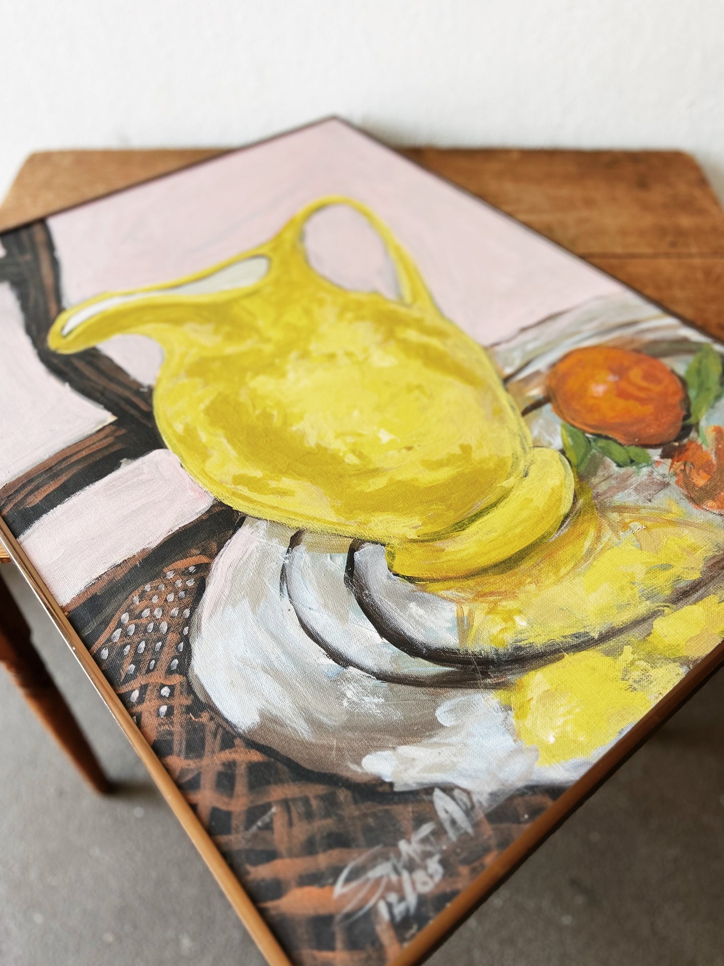 Vintage Still Life Painting