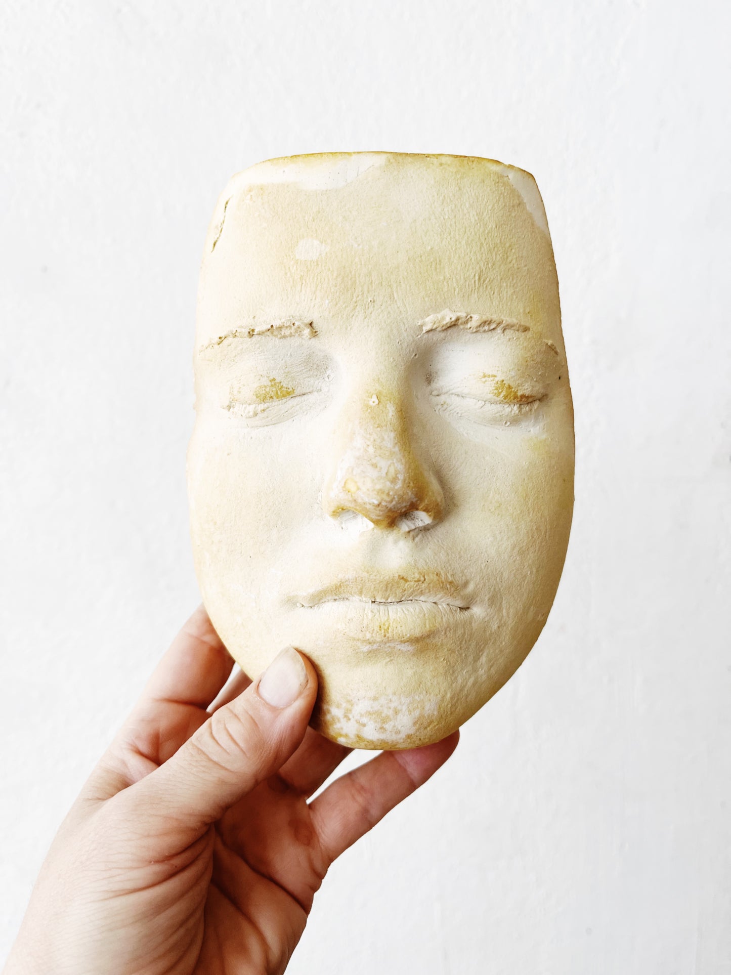 Vintage Plaster Mask