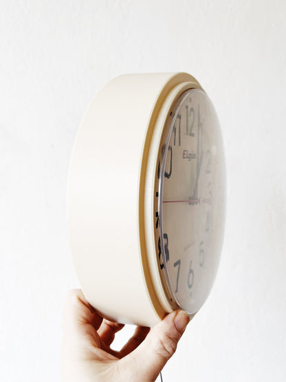 RESERVED. Vintage Elgin Kitchen Clock
