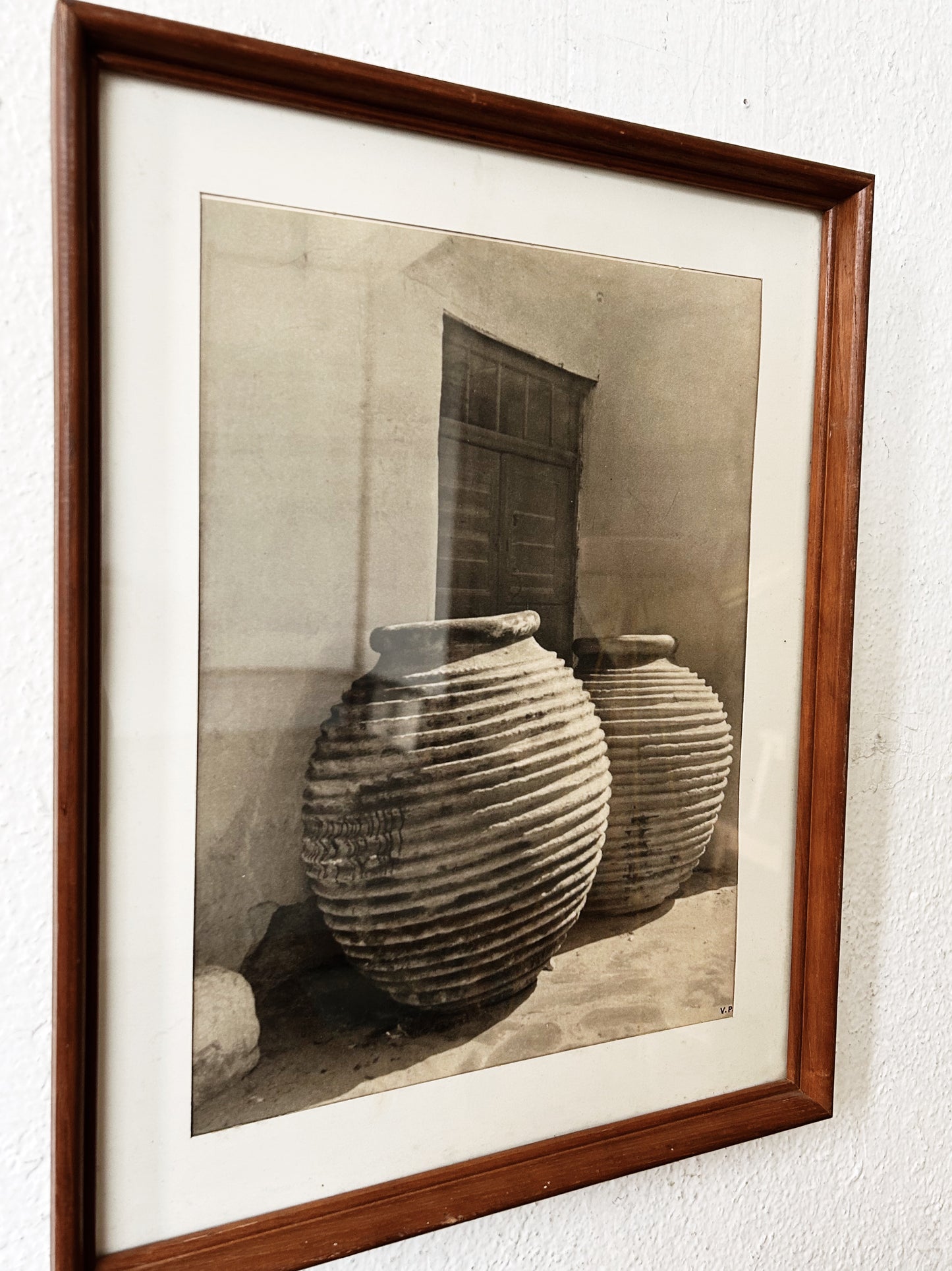 Vintage Framed Lithograph