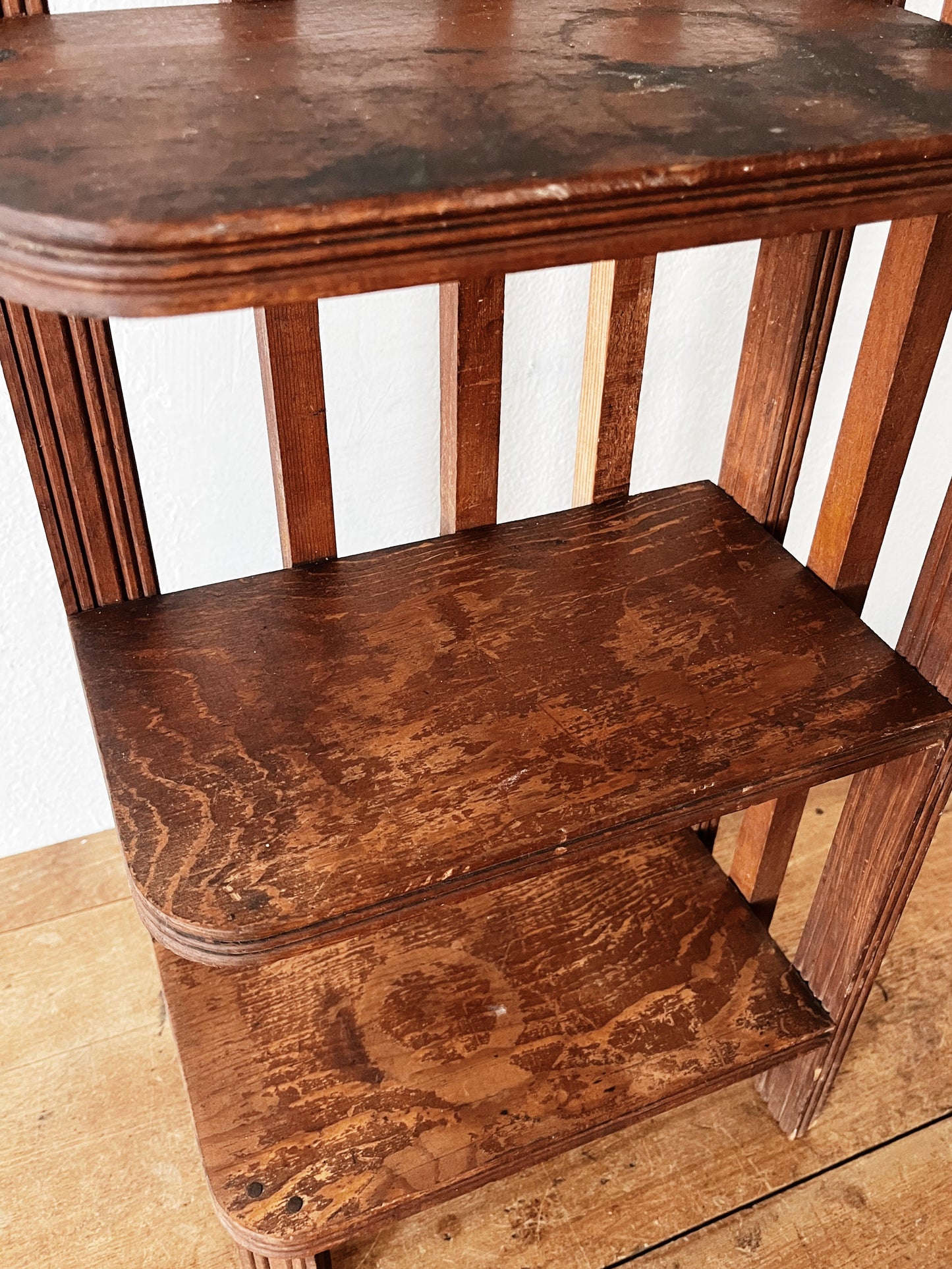 Antique Arts and Crafts Shelf
