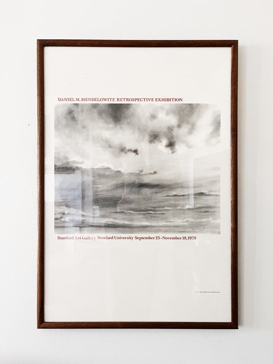 Vintage Mendelowitz Exhibit Poster