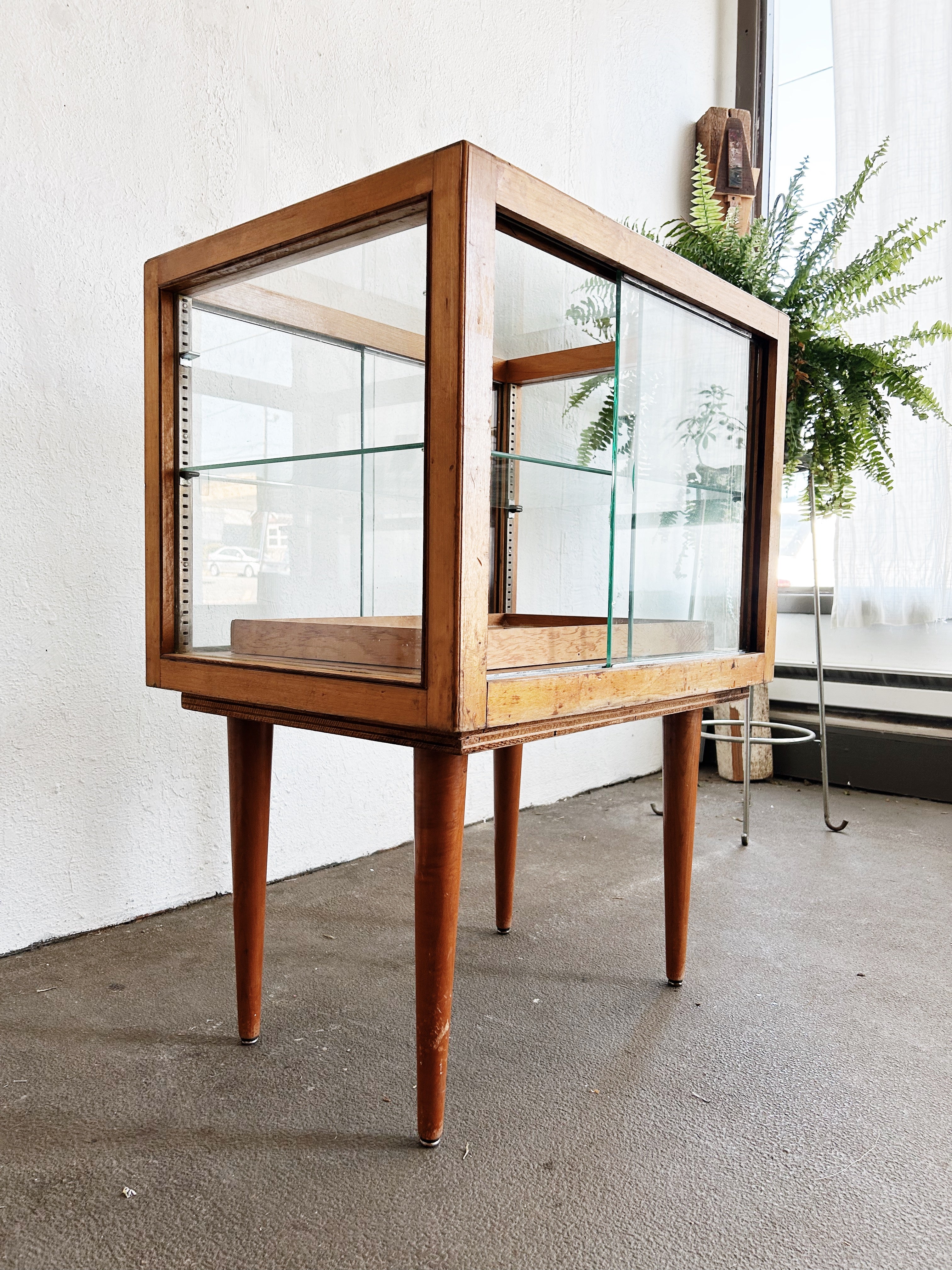 Antique Hand Built Display Case - Thumbnail 2