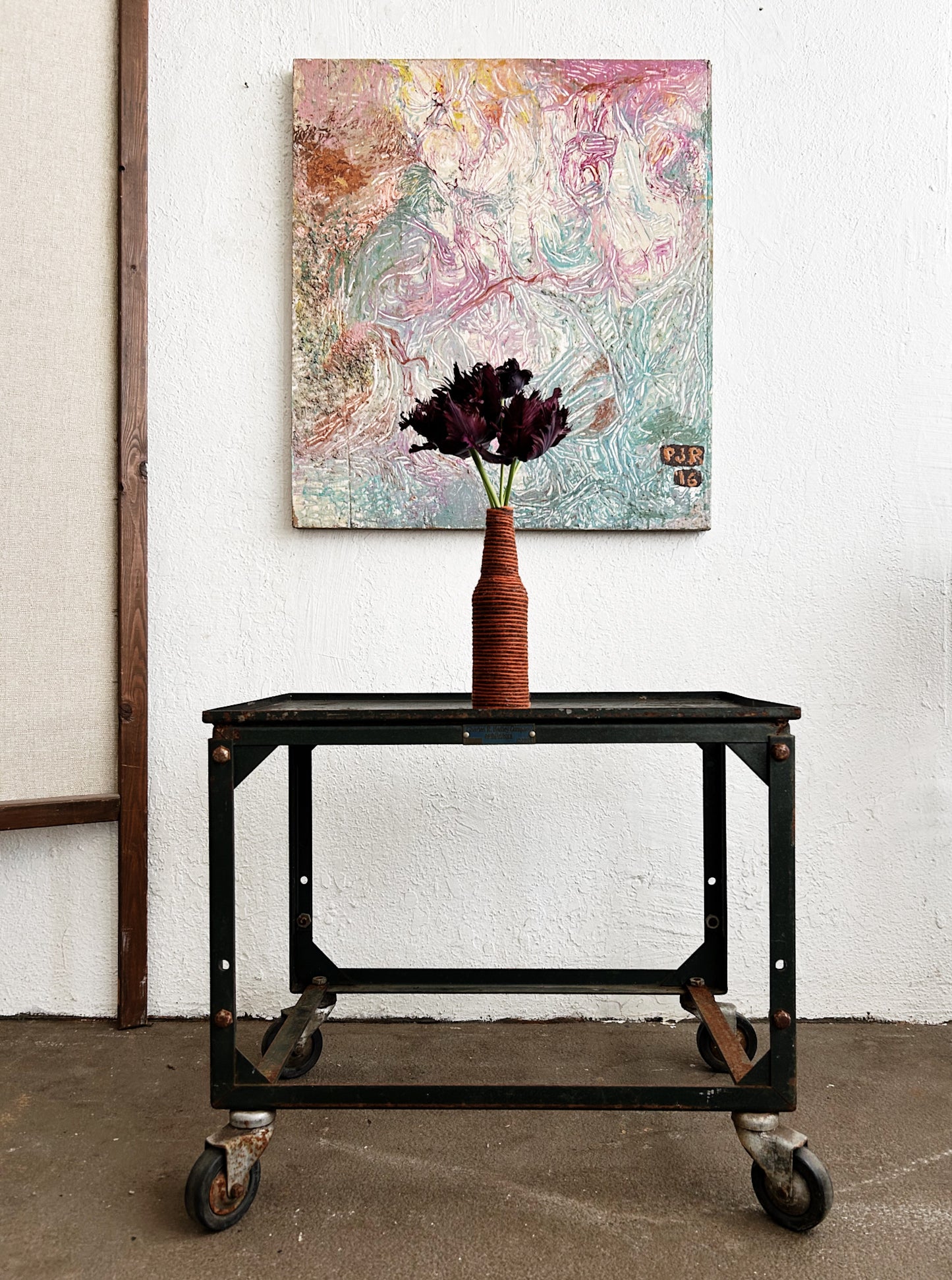 Vintage Industrial Cart