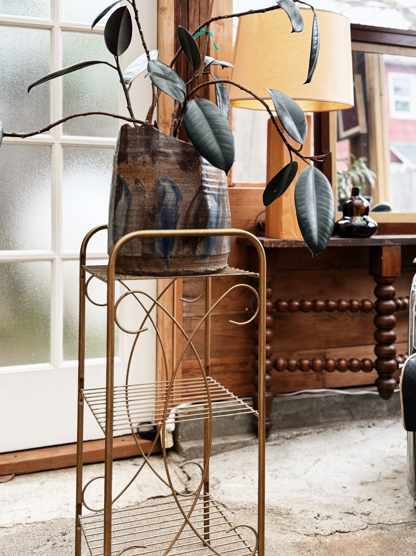 Mid Century Tiered Vintage Stand