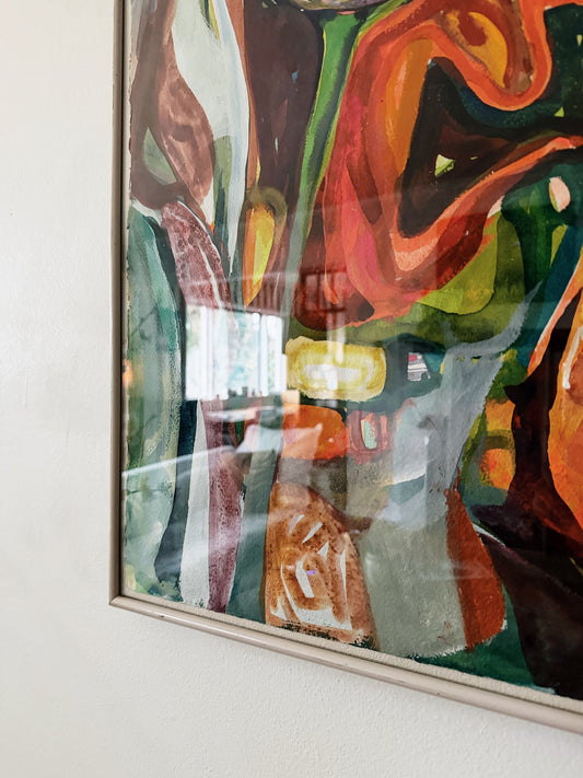 Original Dale Schmidt Mixed Media Painting