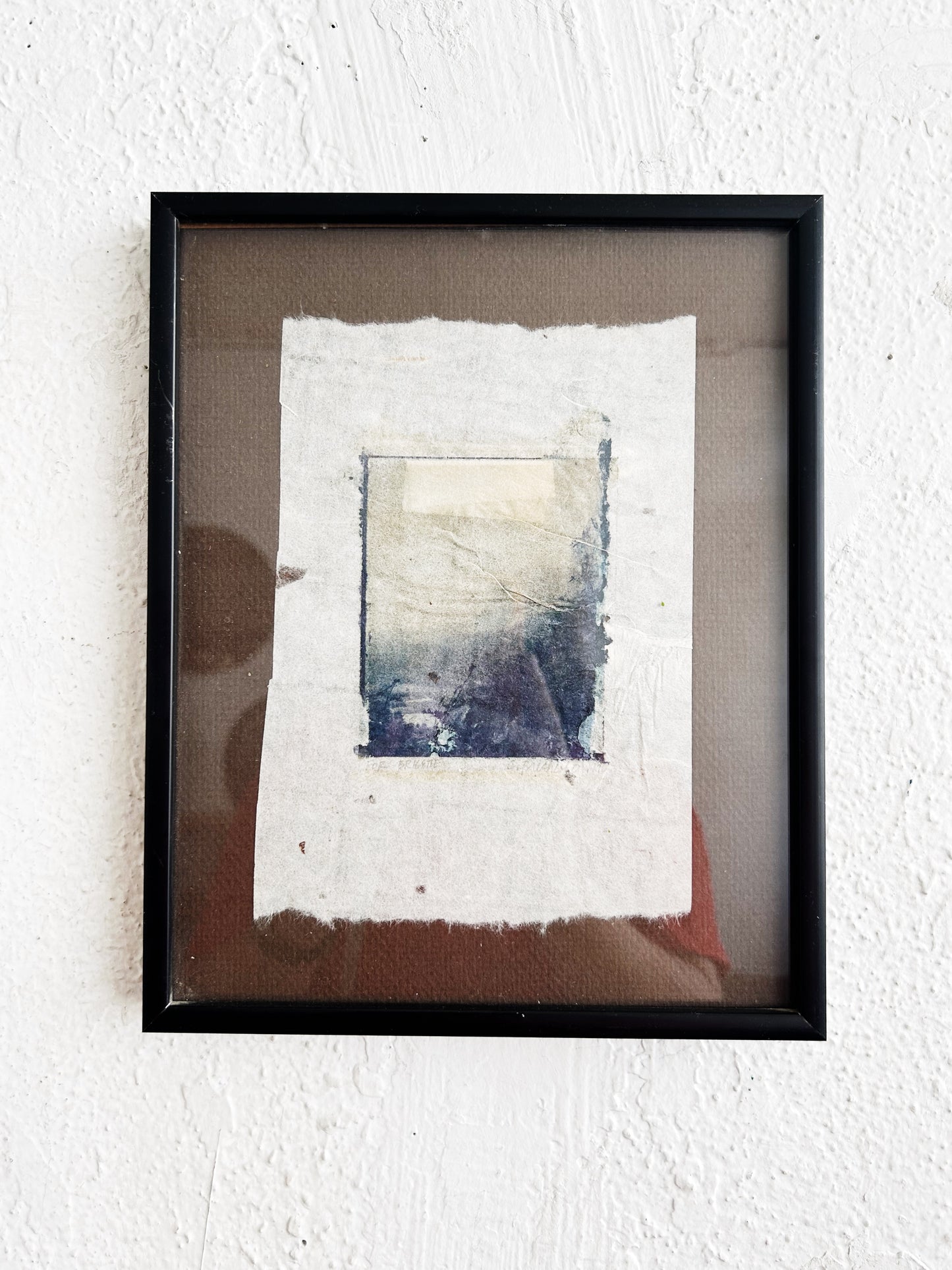 Vintage Original Etching on Handmade Paper