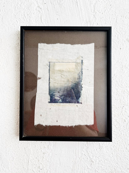 Vintage Original Etching on Handmade Paper