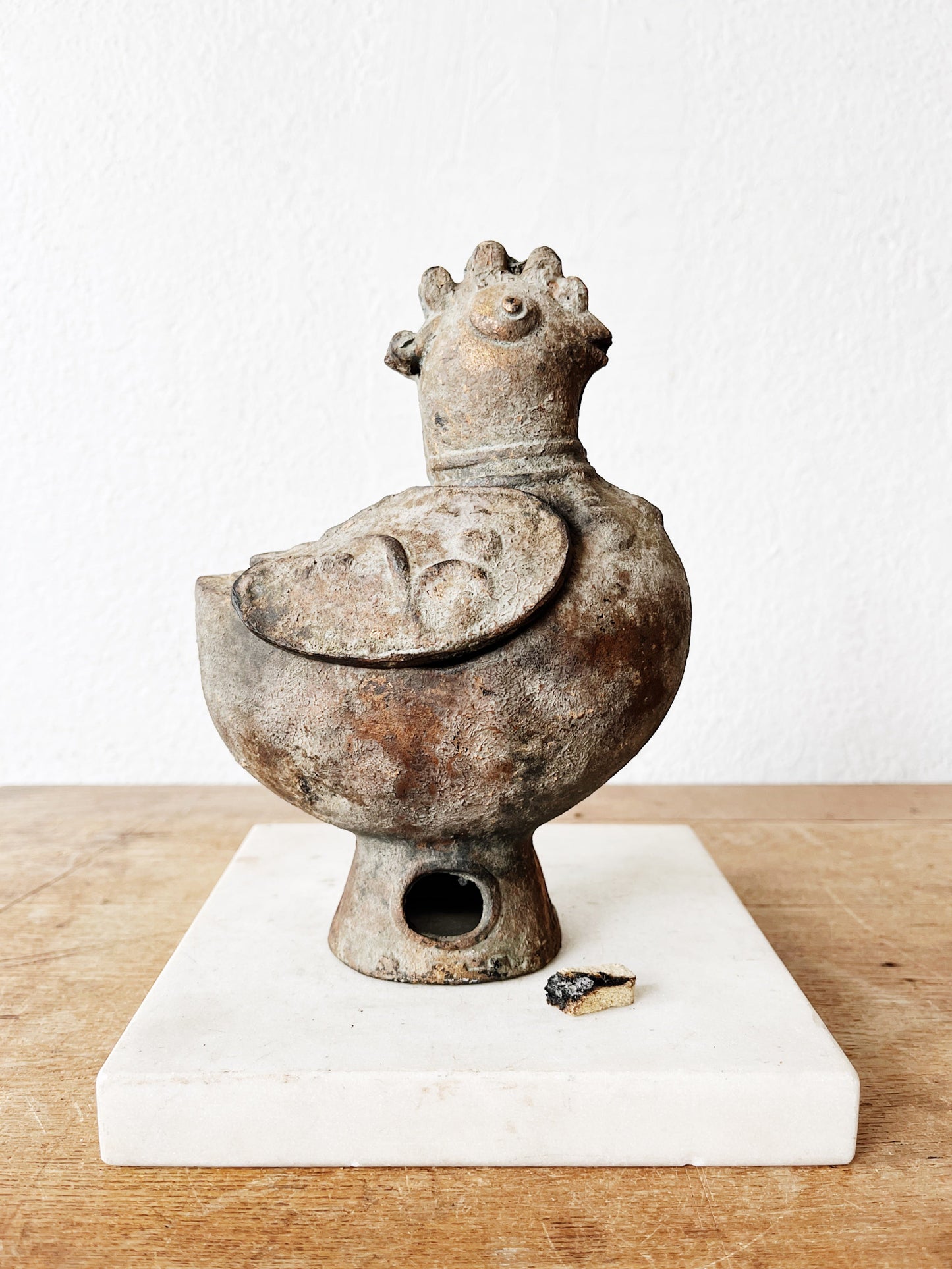 Rare Japanese Cast Iron Koro Incense Burner