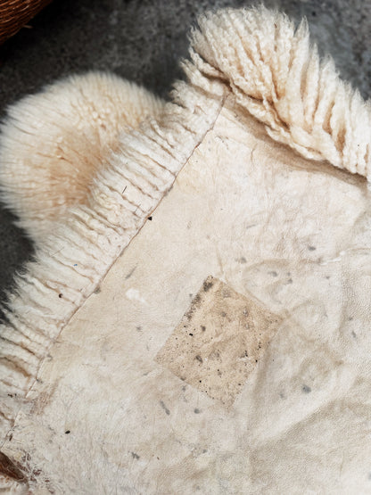 Vintage Wool Sheepskin