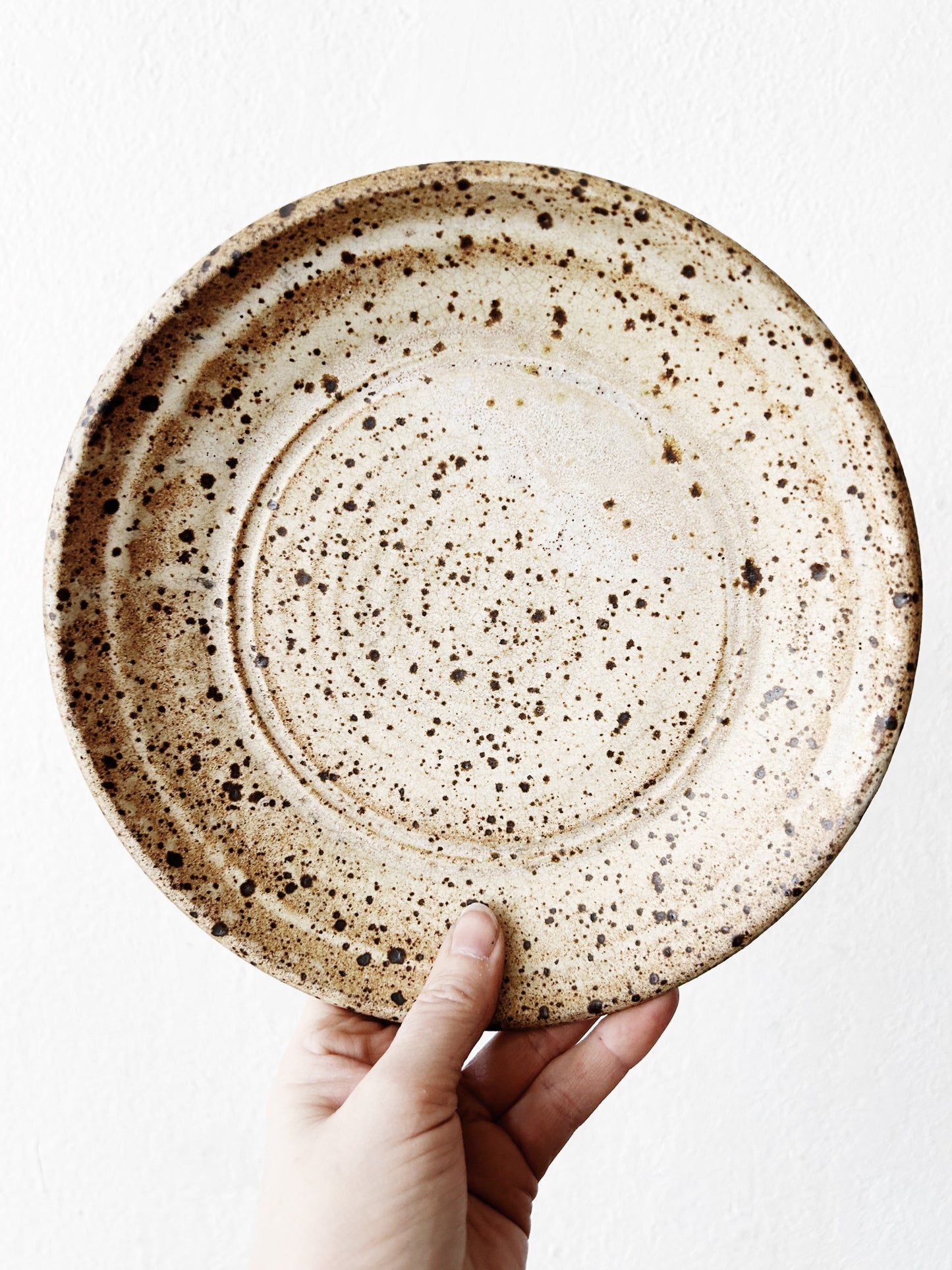 Pair of 9” Studio Pottery Plates
