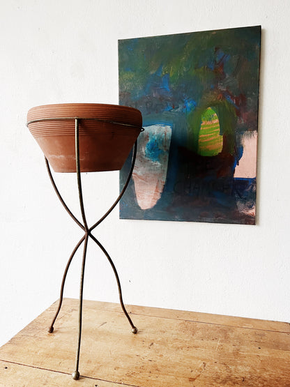 Mid Century Plant Stand