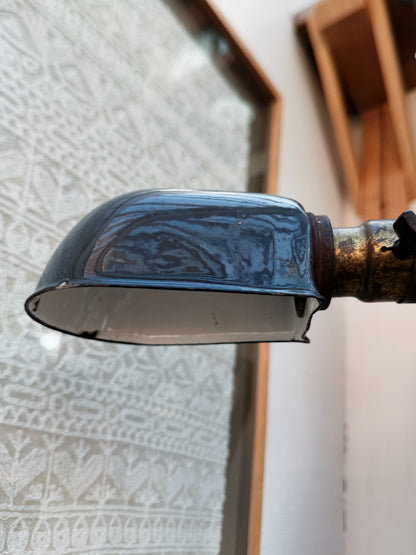 1930s Industrial  Gooseneck Lamp