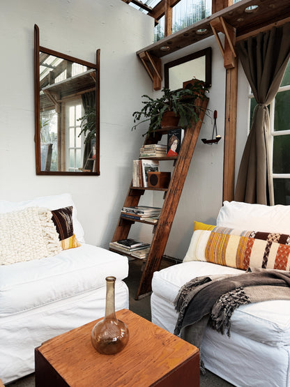 Cotton Slipcovered Sectional Couch