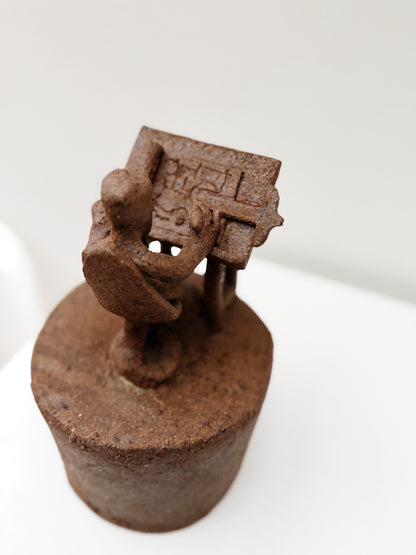 Vintage Stoneware Sculpture