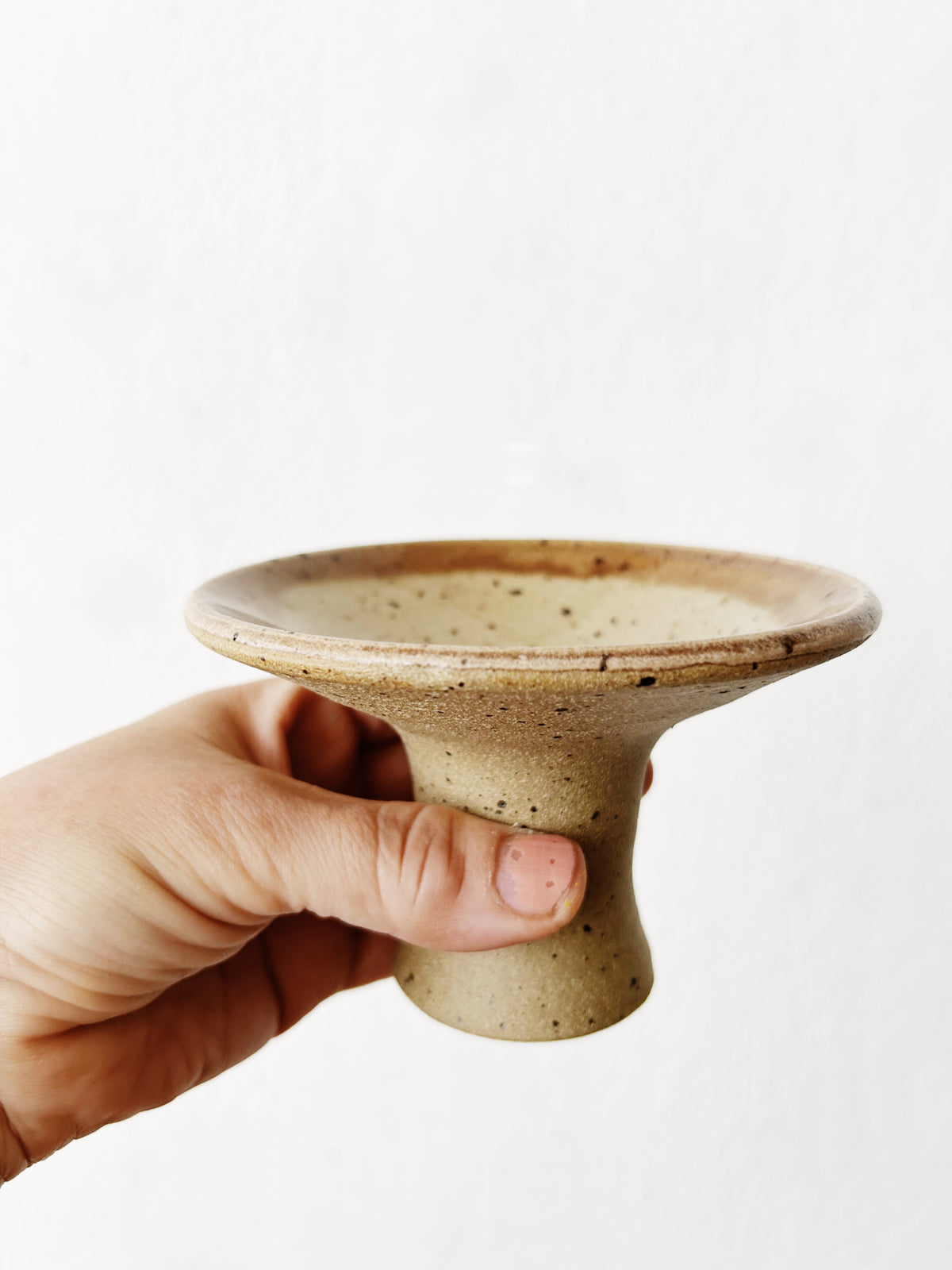 Handmade Stoneware Candle Holders