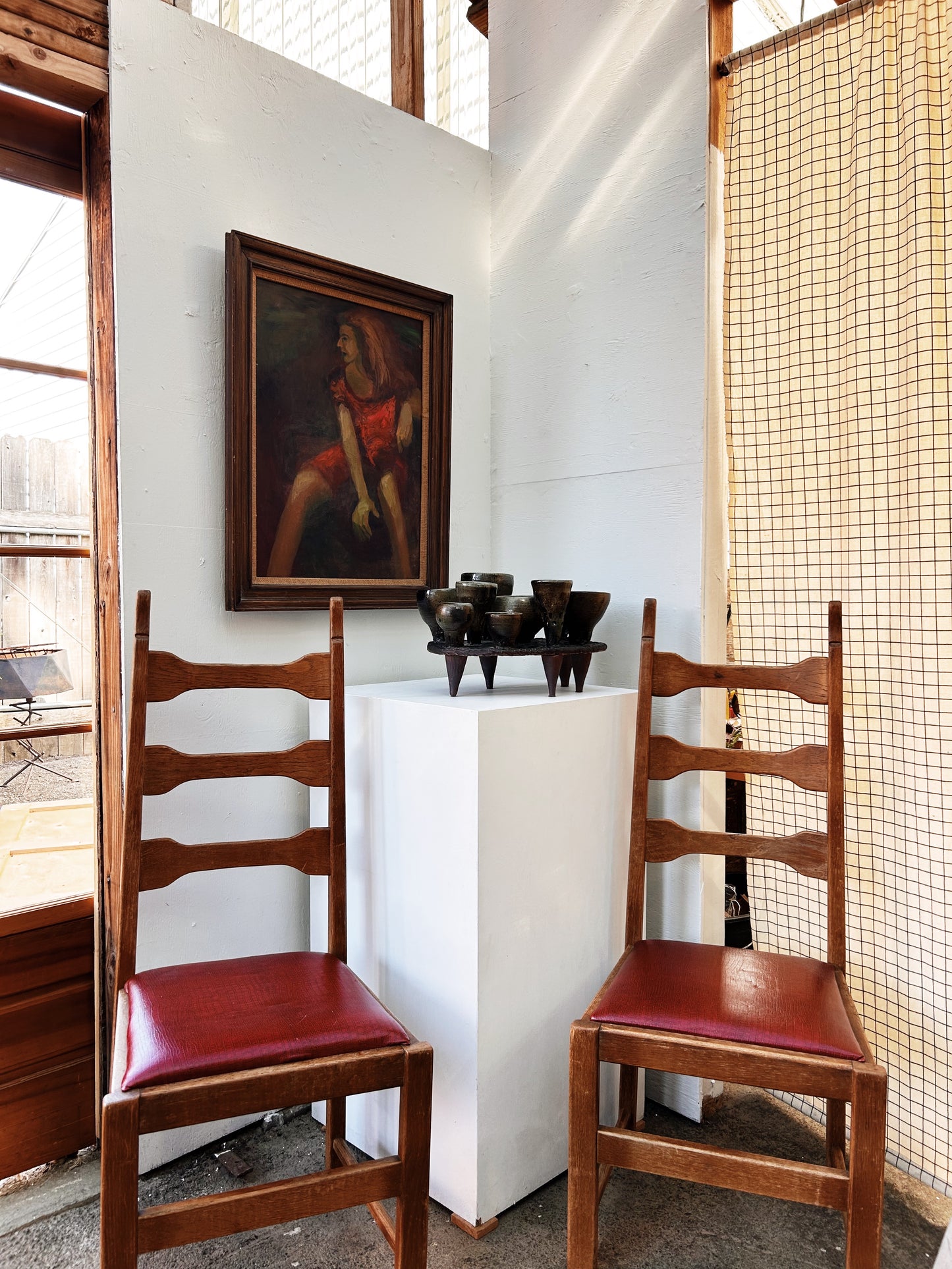 Vintage Brutalist Vessel