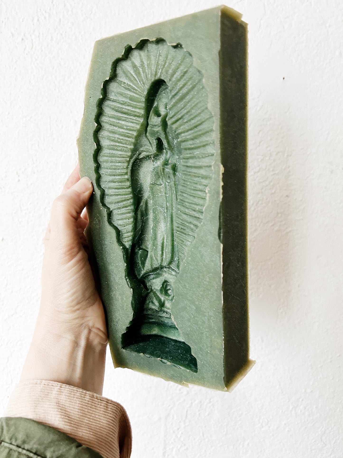 Guadalupe Silicone Wax or Soap Mold