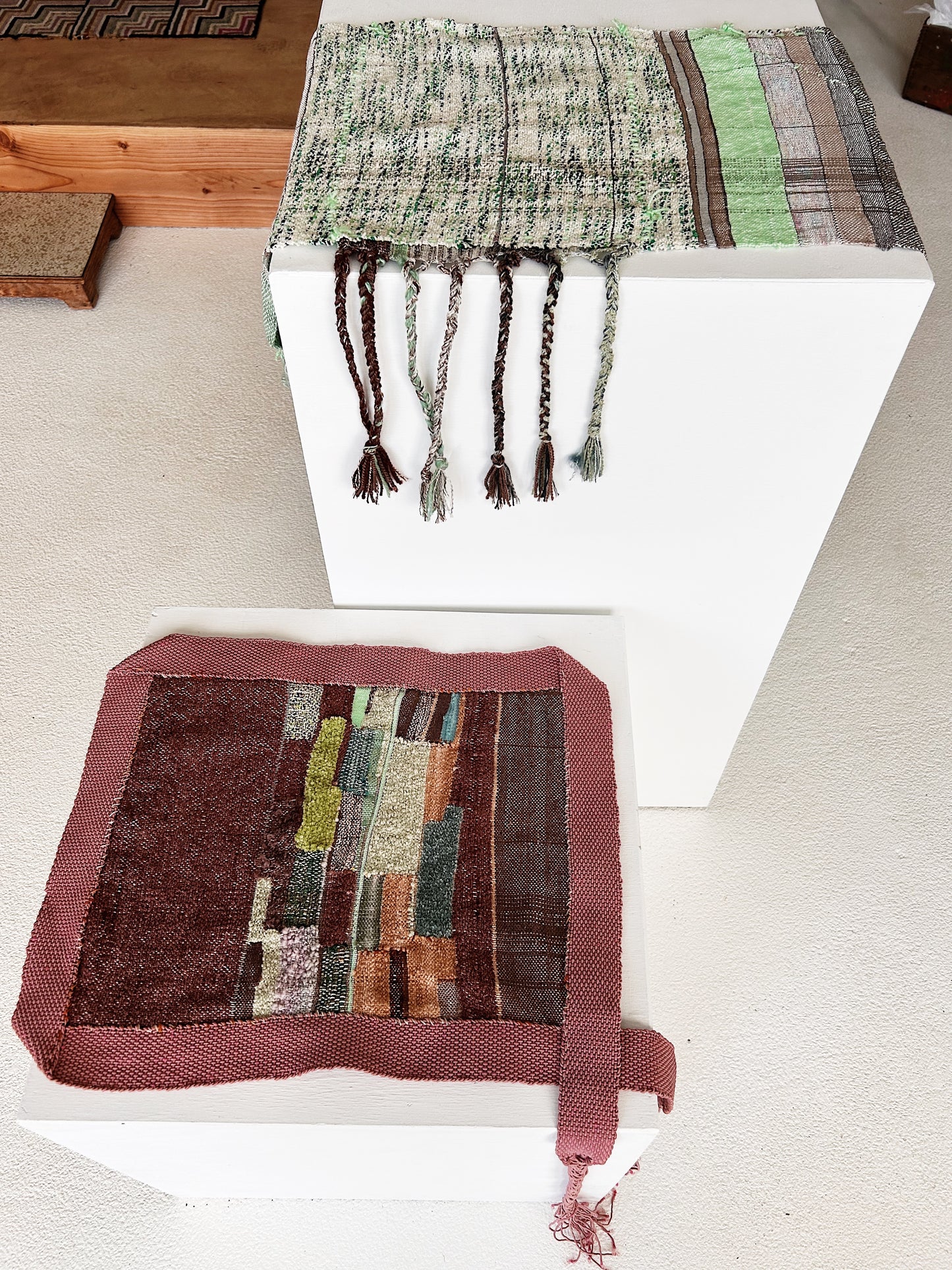 Jess Feury Weaving 'Rose Quartz'
