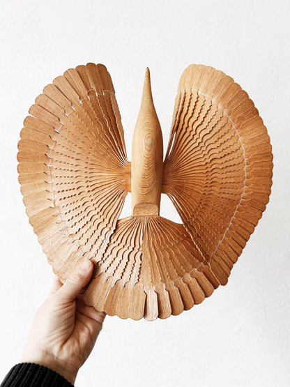 Stunning Hand Carved Hanging Sculpture