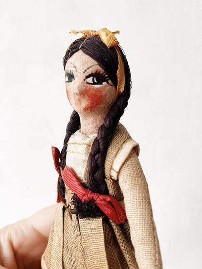 Antique Danish Folk Doll