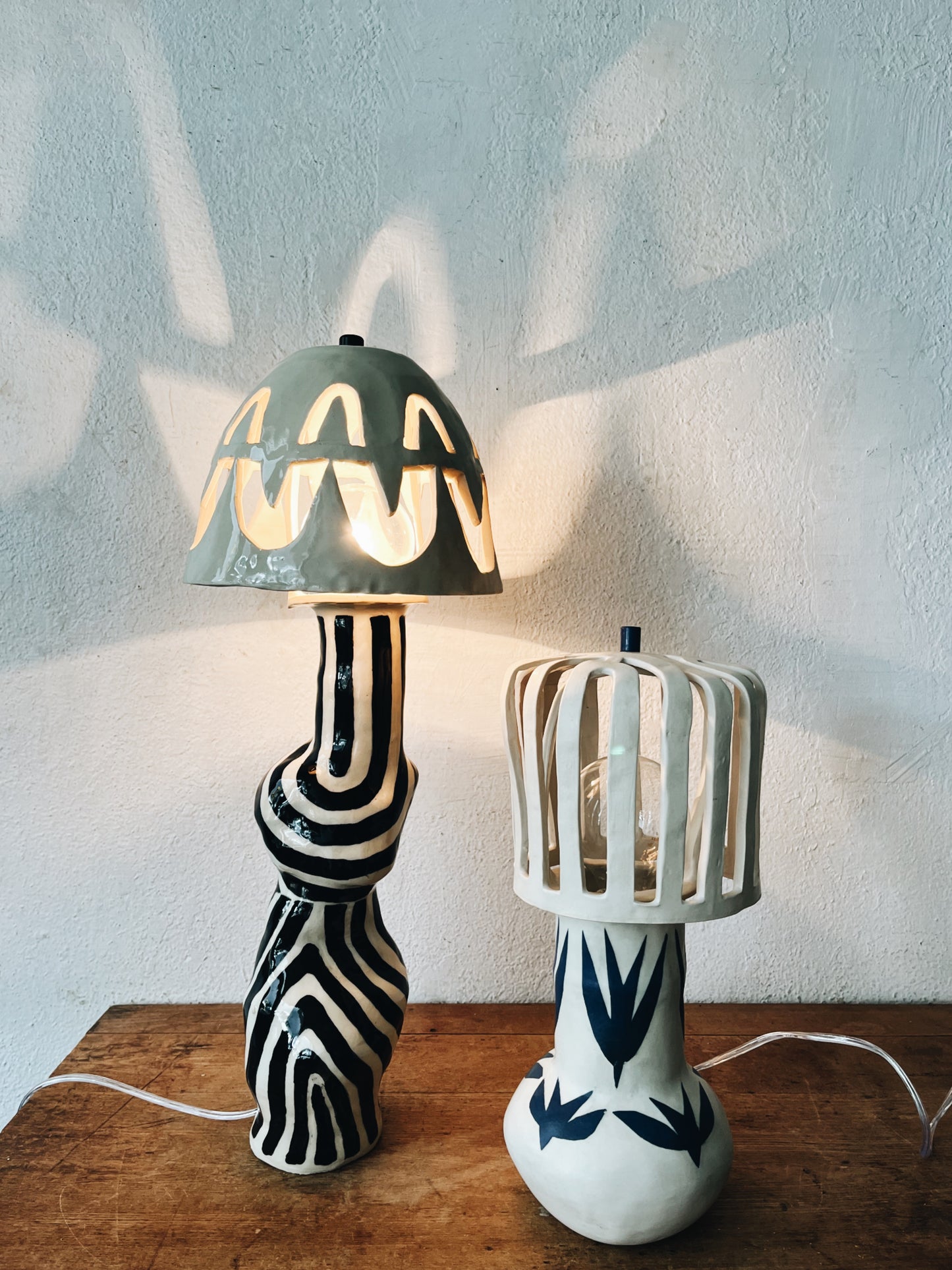 Rebecca Boraz Ceramic Lamp