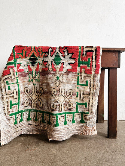 Vintage Boujaad Moroccan Wool Rug