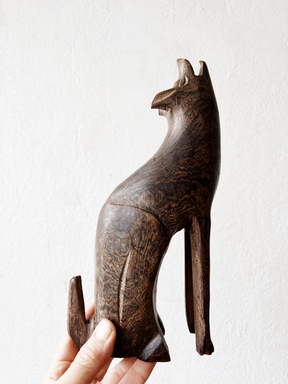 Vintage Ironwood Carved Animal