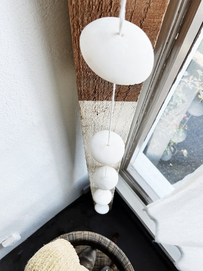 Handmade Ceramic Moon Chimes