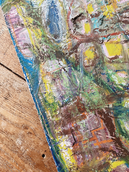 Mid Century Abstract Expressionist Painting