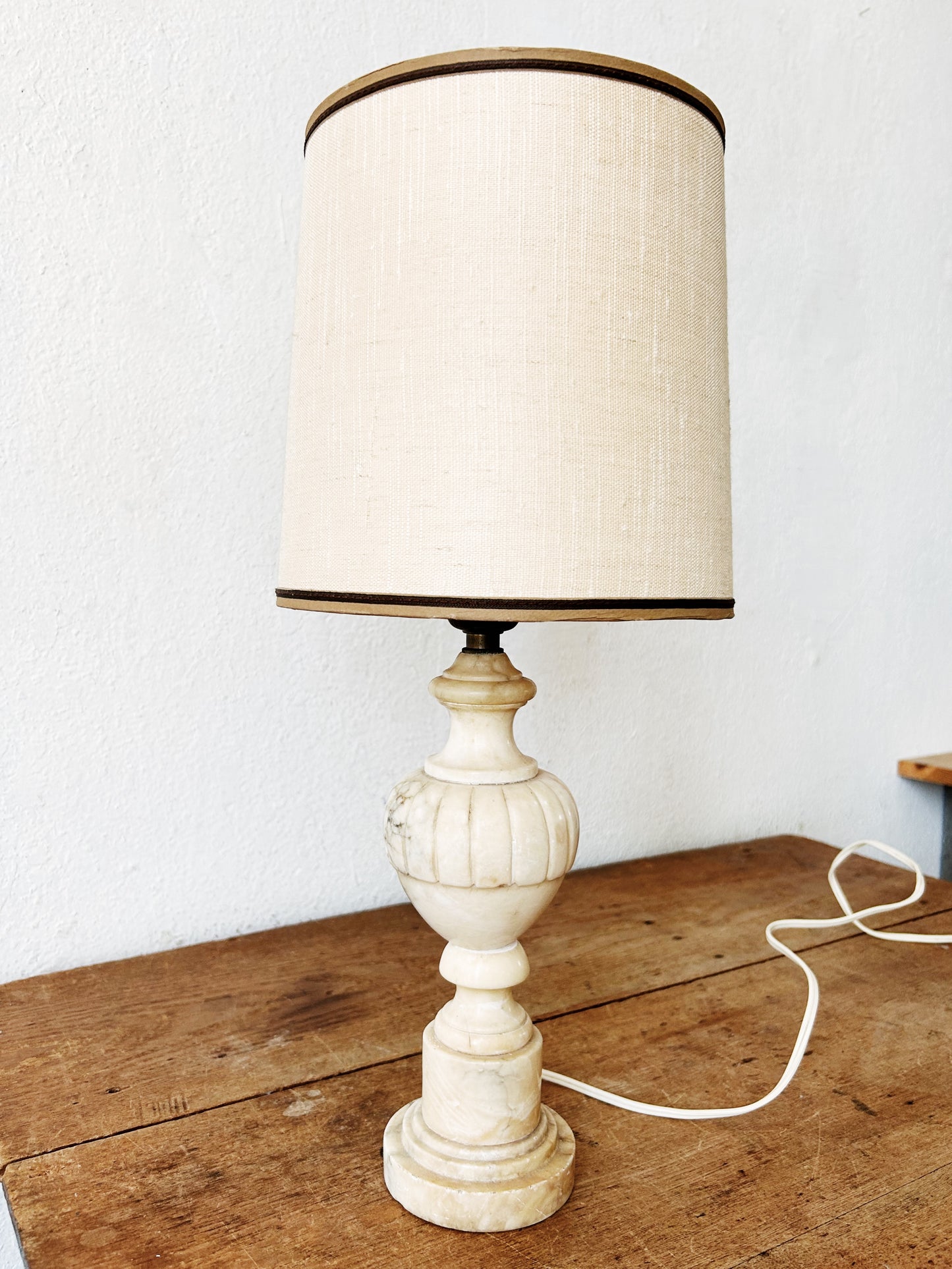 Antique Marble Lamp
