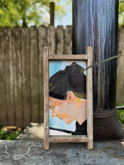 Vintage Pearl Earring Portrait