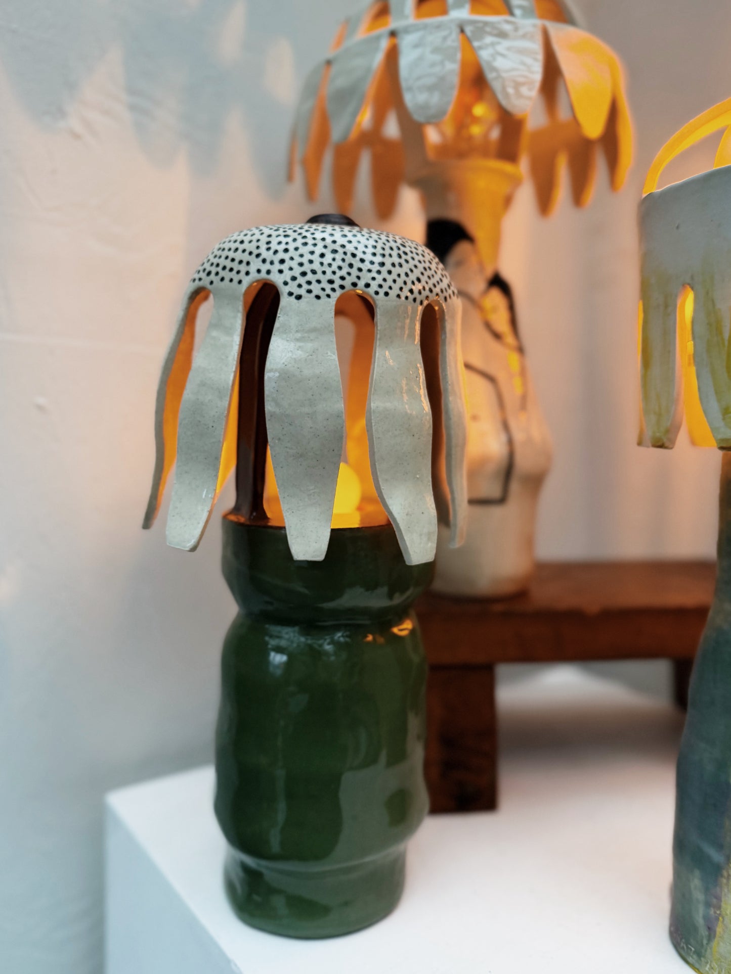 Rebecca Boraz Ceramic Lamp