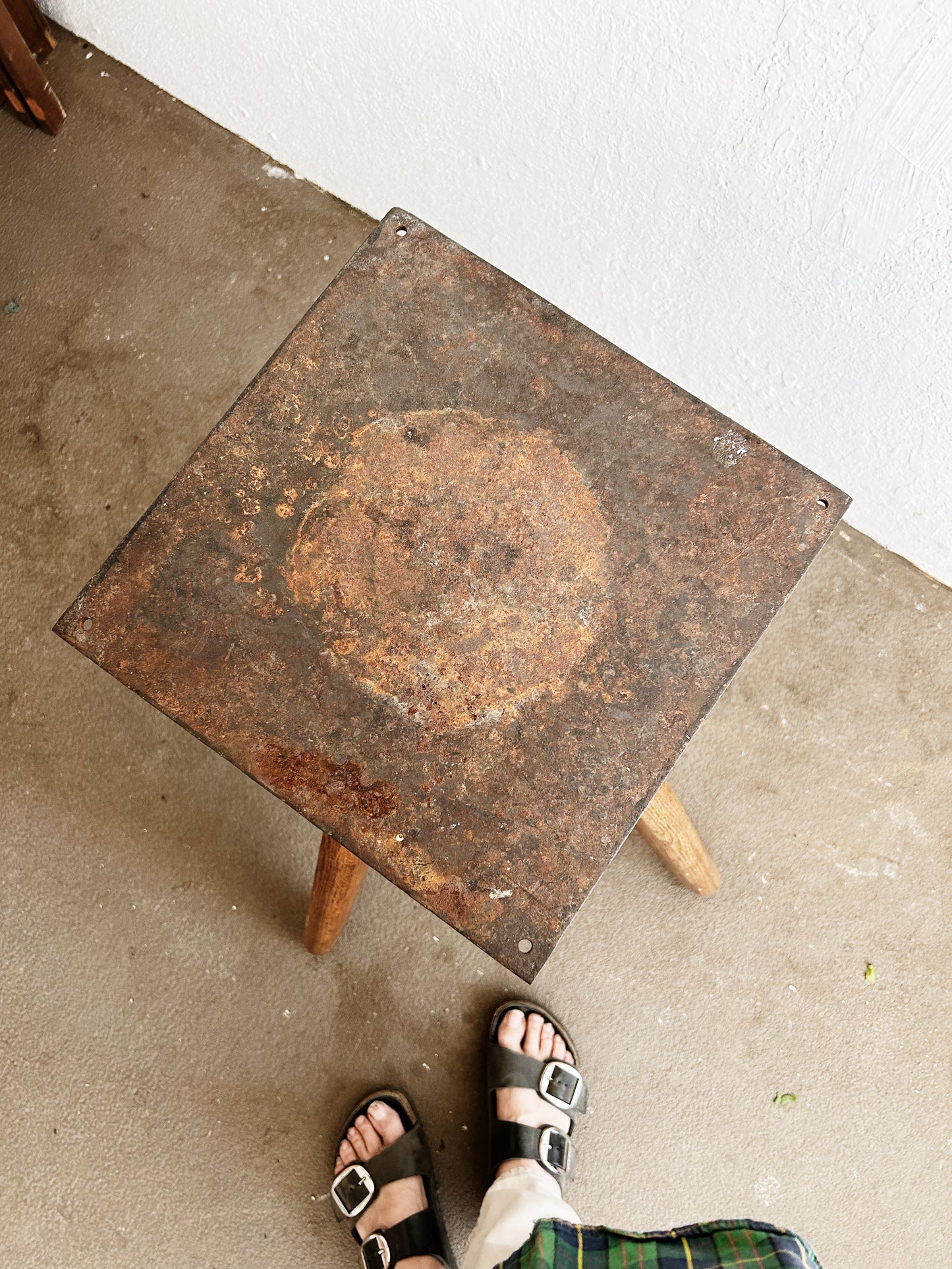 Antique Table Base