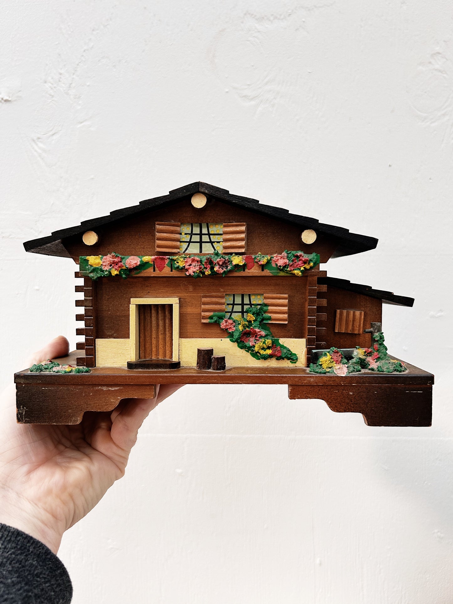 Vintage Swiss Cottage Music Boxes