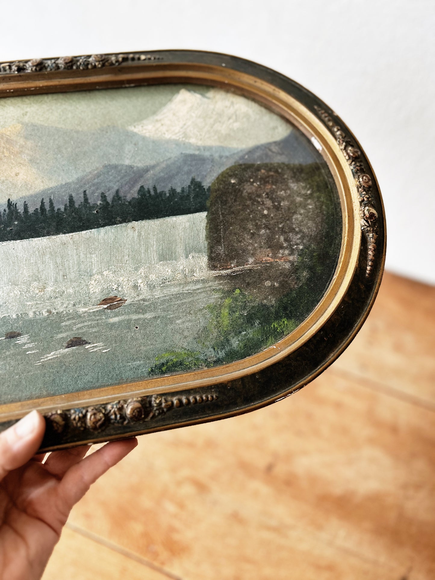 Antique Landscape Painting